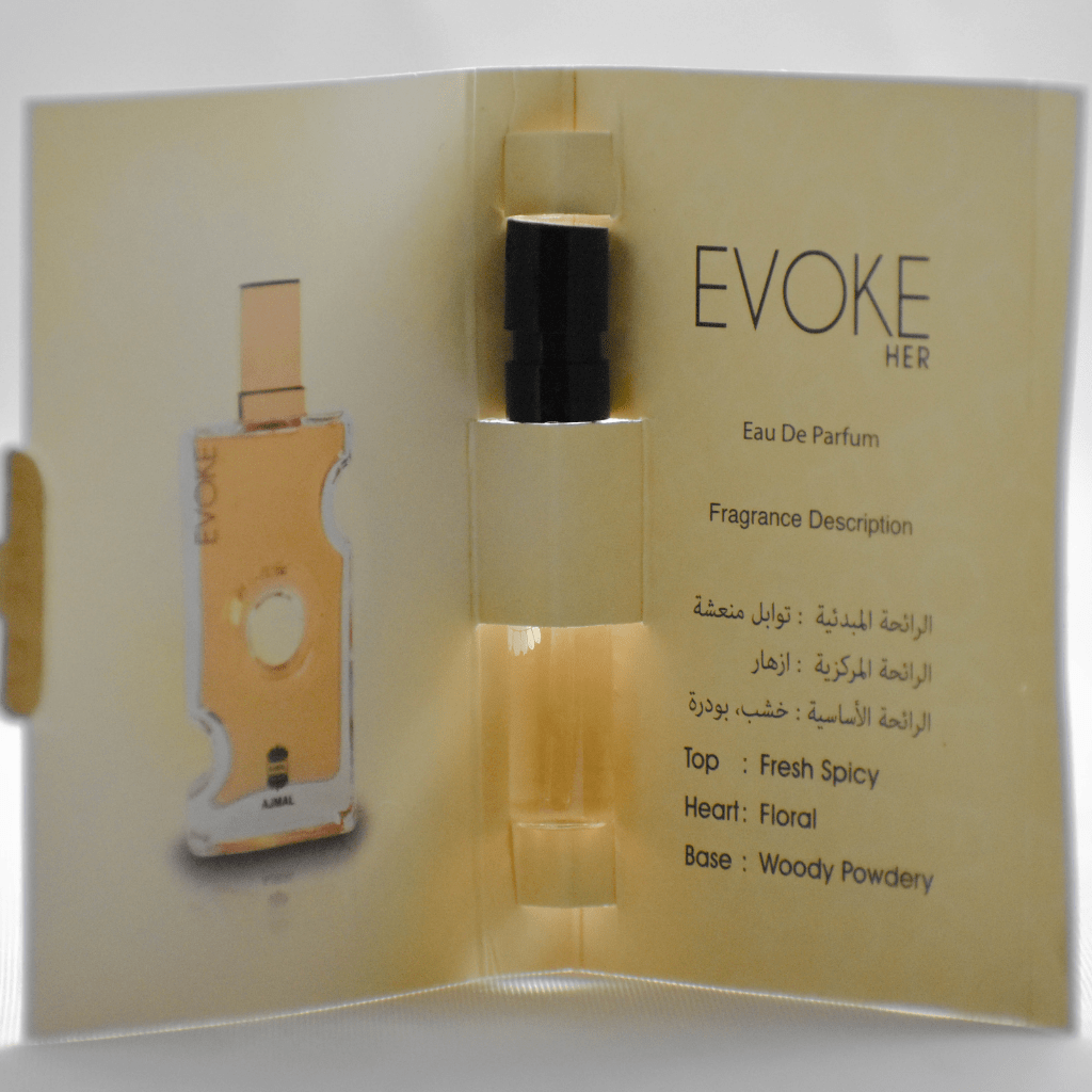 1 Evoke EDP Sample for Women - 1ML (0.05 oz) by Ajmal