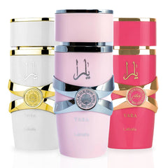Yara, Yara Candy & Yara Moi EDP Sprays 100ML (3.4 OZ) By Lattafa | Sweet, Tropical & Indulgent - Experience The Yara Trio. (YARA BLOSSOM TRIO)