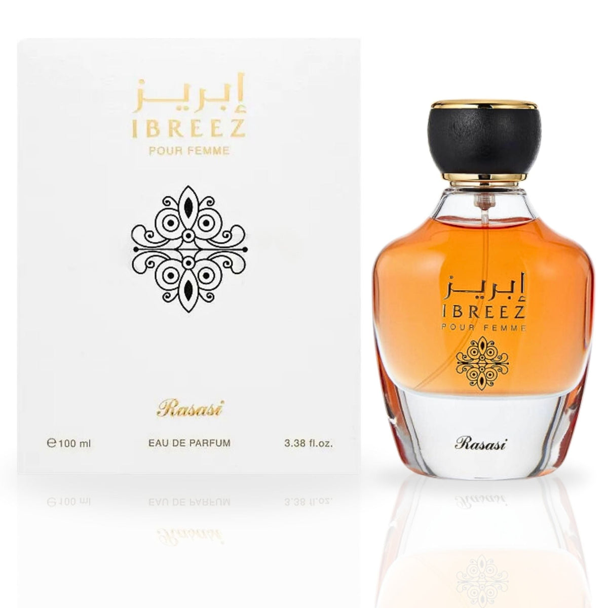 Ibreez Pour Femme EDP Spray 100ML (3.38 OZ) by Rasasi | Long Lasting, Floral, Citrusy, Refreshing, Feminine Scent.
