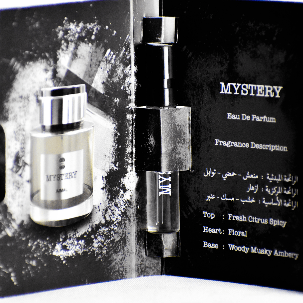 1 Mystery EDP Sample for Men - 1ML (0.05 oz) by Ajmal