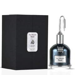 Sur Mesure Noir Eau De Parfum Spray 100ml (3.4 oz) by Lattafa Pride | A Dark Symphony of Spice & Smoldering Woods