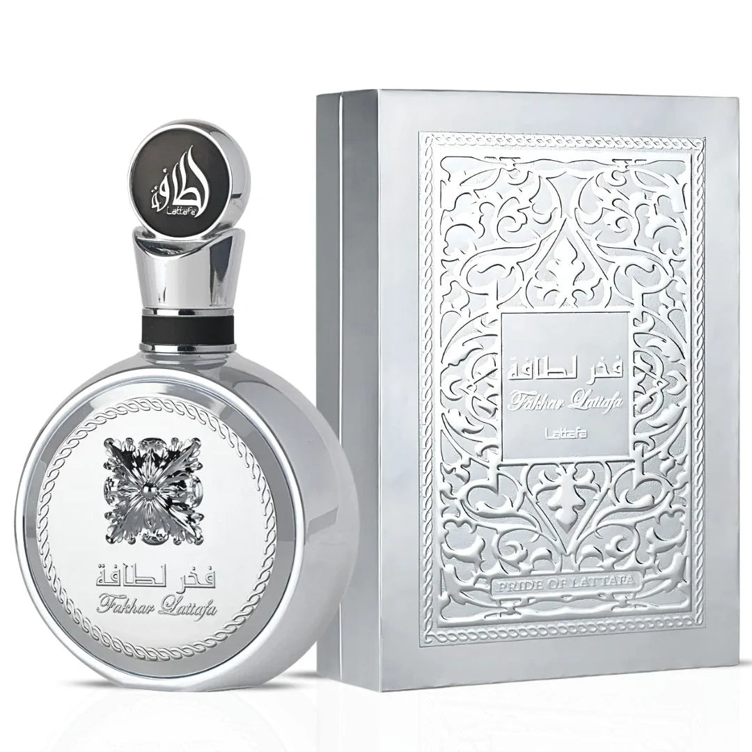 Fakhar Platin Eau de Parfum Spray 100ml (3.4 oz) by Lattafa | A Scent That Never Plays It Safe