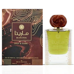Marina Deep & Dark Eau De Parfum Spray 50ML (1.67 OZ) By Ard Al Zaafaran | An Exotic Blend Of Saffron, Jasmine & Musk, Creating A Rich, Captivating Trail.