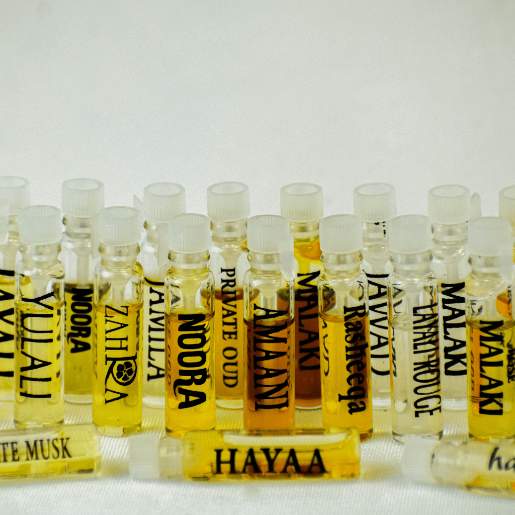 22 Piece Sample Packet - ALL Swiss Arabian Perfume Oils