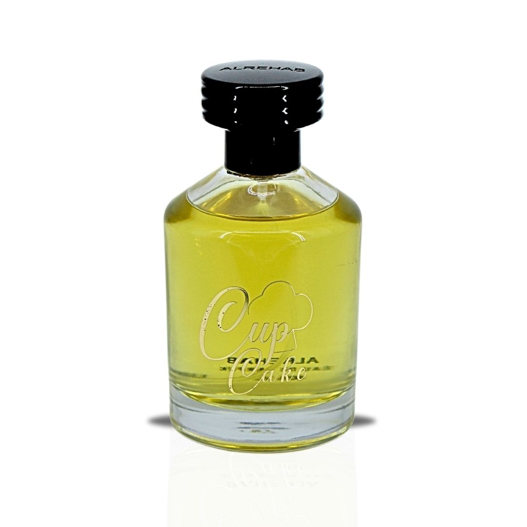 Cupcake Eau De Parfum Spray 100ML (3.4 OZ) By Al Rehab | A Sweet & Cozy Fragrance. (Velvet Pouch)