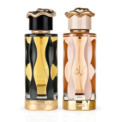 Teriaq & Teriaq Intense EDP Sprays 100ML (3.4 OZ) By Lattafa | Stand Out With These Distinct, Daring Fragrances. (BUNDLE)