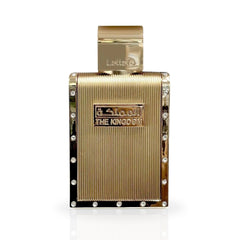 The Kingdom for Men Eau De Parfum Spray 100ML (3.4 OZ) By Lattafa (VELVET POUCH)