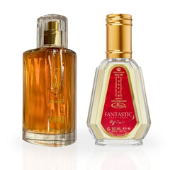 Choco Musk & Fantastic - EDP Sprays 50ML by Al Rehab | A Perfect Pairing Of Sweet Chocolate And Fresh Florals. (BUNDLE)