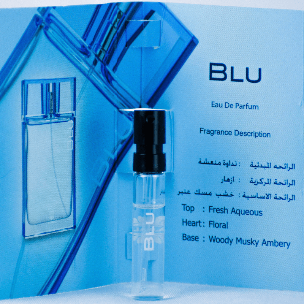 1 Blu EDP Sample for Men - 1ML (0.05 oz) by Ajmal