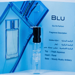 1 Blu EDP Sample for Men - 1ML (0.05 oz) by Ajmal