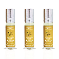 Cupcake Perfume Oil CPO 6ML (0.2 OZ) By Al Rehab | Citrus, Creamy Vanilla & Amber For A Cozy, Sweet Finish. (Pack Of 3)