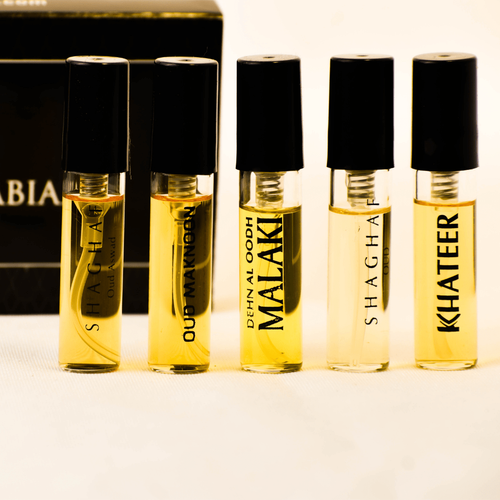 5 SA Sample-Shaghaf Oud, Shaghaf Oud Aswad, Maknoon, Khateer, Dehn El Oud Malaki