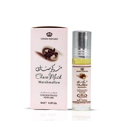 Choco Musk Marshmallow Perfume Oil CPO 6ML (0.2 OZ) by Al Rehab | Strawberry Stuffed Marshmallows, Dusted with Cocoa Kisses