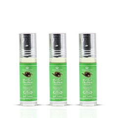 Choco Musk Pistachio Perfume Oil CPO 6ML (0.2 OZ) by Al Rehab | A Nutty Temptation Too Good to Resist (Pack of 3)