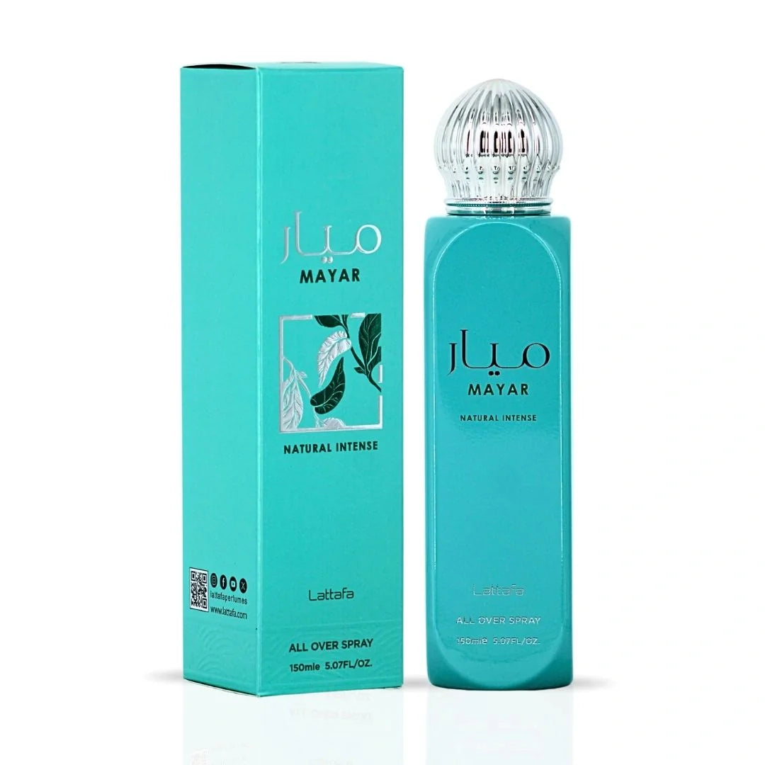 Mayar Natural Intense All Over Spray 150ml (5.07 oz) by Lattafa | A Vacation in Every Spritz
