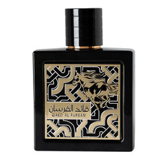Qaed Al Fursan Eau De Parfum Spray 90ML (3.04 OZ) by Lattafa (Velvet Pouch)