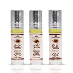 Choco Musk Marshmallow Perfume Oil CPO 6ML (0.2 OZ) by Al Rehab | Strawberry Stuffed Marshmallows, Dusted with Cocoa Kisses (Pack of 3)