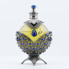 Hareem Al Sultan Blue Antique Perfume Oil CPO 35ML (1.18oz) By Khadlaj (Velvet Pouch)
