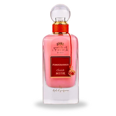 Pomegranate Musk Ithra Dubai Collection - EDP 100ML (3.4 OZ) by Ard Al Zaafaran (Velvet Pouch)