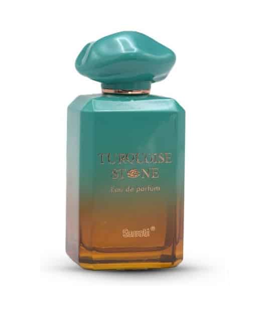 Turquoise Stone EDP 100ML (3.4 OZ) By SURRATI. (VELVET POUCH)