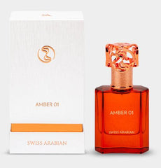 Amber 01 Perfume 50ml For Unisex By Swiss Arabian Perfumes