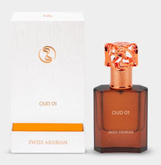 Oud 01 Perfume 50ml For Unisex By Swiss Arabian Perfumes