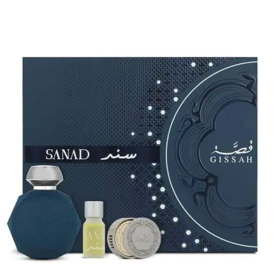 Sanad Perfume Set - 4 Pcs By Gissah Fragrance
