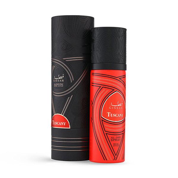 Tuscany Spray Perfume 100ml  All Over Spray  By Gissah Perfumes