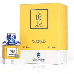 Blue Kannam Vanilla Oil Perfume 12ml Body Oil Abdul Samad Al Qurashi Perfumes